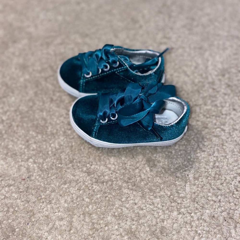 Janie and Jack Velvet shoes